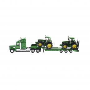 Siku John Deere Tractors and Low Loader Siku John Deere Tractors and Low Loader