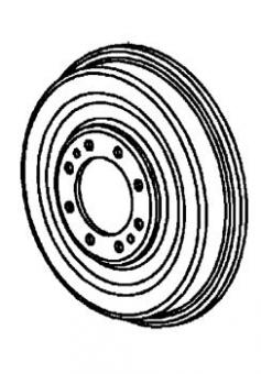 Massey Ferguson Tractor Brake Drum Massey Ferguson Tractor Brake Drum