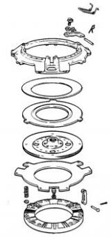 Massey Ferguson Clutch Cover Assembly Massey Ferguson Clutch Cover Assembly