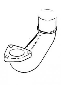 Massey Ferguson Exhaust Elbow Massey Ferguson Exhaust Elbow