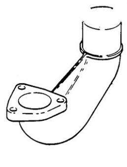 Massey Ferguson Exhaust Elbow