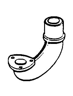Massey Ferguson Exhaust Elbow Massey Ferguson Exhaust Elbow