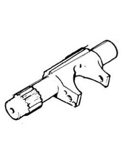 Massey Ferguson Lower Steering Box Rocker Shaft Massey Ferguson Lower Steering Box Rocker Shaft