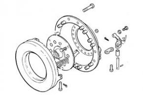 Massey Ferguson Clutch Cover Assembly Massey Ferguson Clutch Cover Assembly