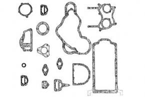 Massey Ferguson Bottom Gasket Set Massey Ferguson Bottom Gasket Set