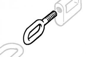 Massey Ferguson Stabiliser chain Eyebolt Massey Ferguson Stabiliser chain Eyebolt