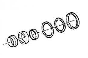 Massey Ferguson Steering Cylinder Seal Kit Massey Ferguson Steering Cylinder Seal Kit