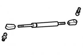 Massey Ferguson Gas Strut Rear Window Ram Massey Ferguson Gas Strut Rear Window Ram
