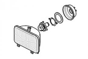 Massey Ferguson Headlamp Assembly