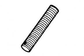 Genuine Massey Ferguson Threaded Bar for Lift Rod