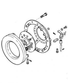Massey Ferguson Clutch Cover Assembly Massey Ferguson Clutch Cover Assembly