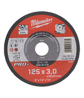 Pro+ Metal Cutting Disc 41/125 x 3mm 4932451492