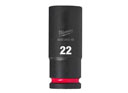 22 mm 1/2" Impact socket - Deep                                 Milwaukee