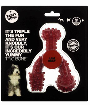 PETS CHOICE SMALL TRIO BONE BEEF