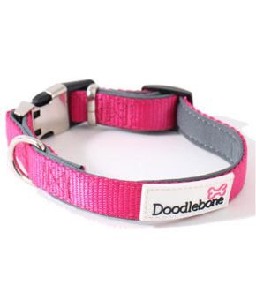 Doodlebone Bold Range Collar - Pink Doodlebone Bold Range Collar - Pink