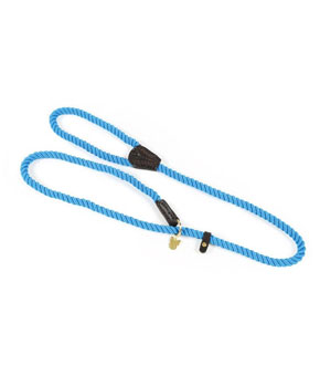 Digby & Fox Rope Slip Dog Lead - Blue Digby & Fox Rope Slip Dog Lead - Blue