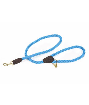 Digby & Fox Rope Dog Lead Blue Digby & Fox Rope Dog Lead Blue