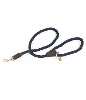 Digby & Fox Rope Dog Lead Navy Digby & Fox Rope Dog Lead Navy
