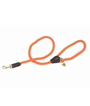 Digby & Fox Rope Dog Lead Orange Digby & Fox Rope Dog Lead Orange