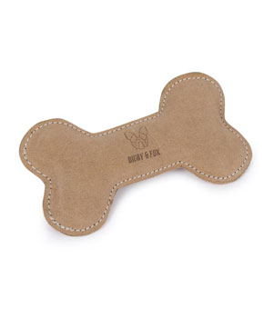 Digby & Fox Leather Bone Dog Toy Digby & Fox Leather Bone Dog Toy