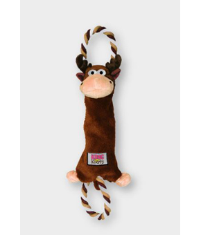 Kong Tugger Knots Moose Dog Toy Kong Tugger Knots Moose Dog Toy