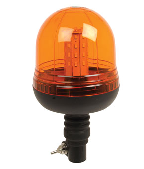 Sparex LED Beacon, Amber, Flexible Pin 12-24V Sparex LED Beacon, Amber, Flexible Pin 12-24V