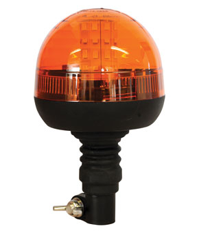 Sparex LED Beacon, Amber, Flexible Pin 12-24V Sparex LED Beacon, Amber, Flexible Pin 12-24V